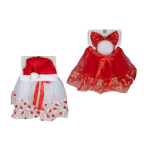 Christmas Dress-Up Tutu, with hat or headband, 2 assorted Christmas Dress-Up Tutu, with hat or headband, 2 assorted